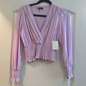 Light purple blouse